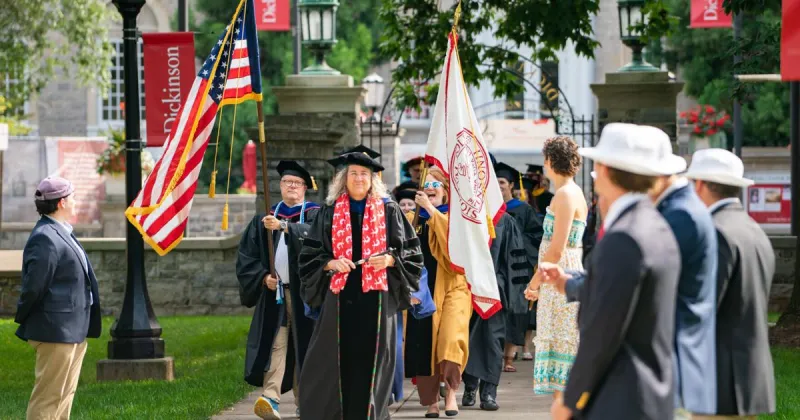 Dickinson College hosts Convocation ceremony Sunday