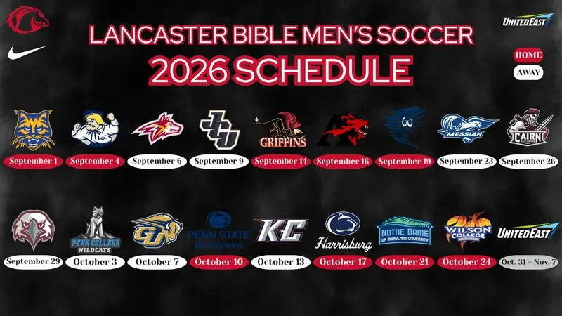 Men's Soccer Set for 2026 Season