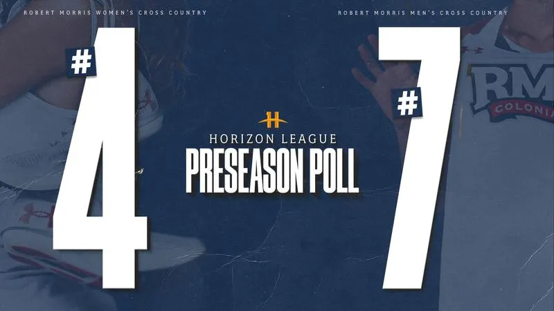RMU Cross Country Lands Fourth, Seventh in Horizon League Preseason Polls
