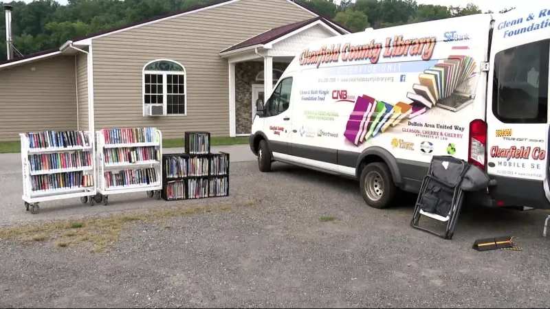 Clearfield County mobile library provides weekly stops for rural readers