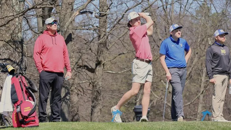Men's Golf Falls to Wilkes at Wyoming Valley