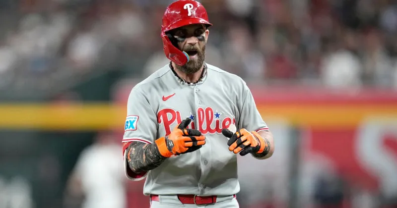 Phillies inch closer to Braves in NL East standings after Harper's 4-hit performance vs. Diamondbacks