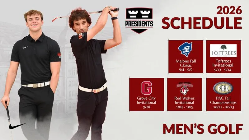 Men's Golf: Season Preview: Men's Golf 2026-27