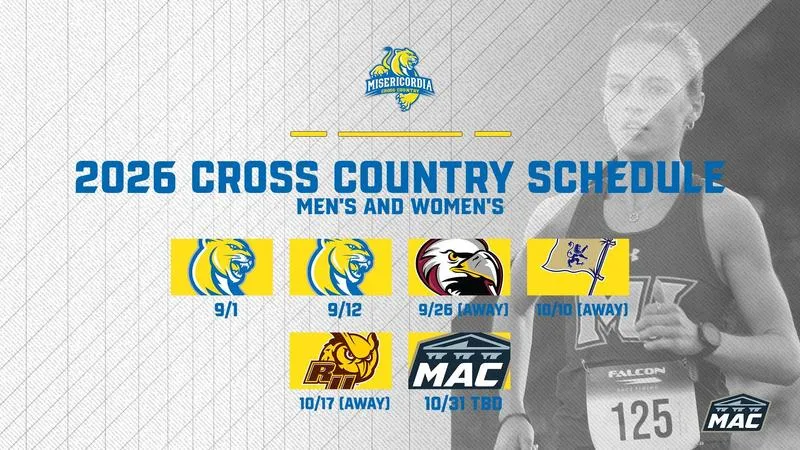Misericordia Announces 2026 Cross Country Schedules