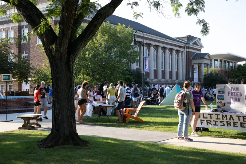Gettysburg College Holds Annual Fall Activities Fair