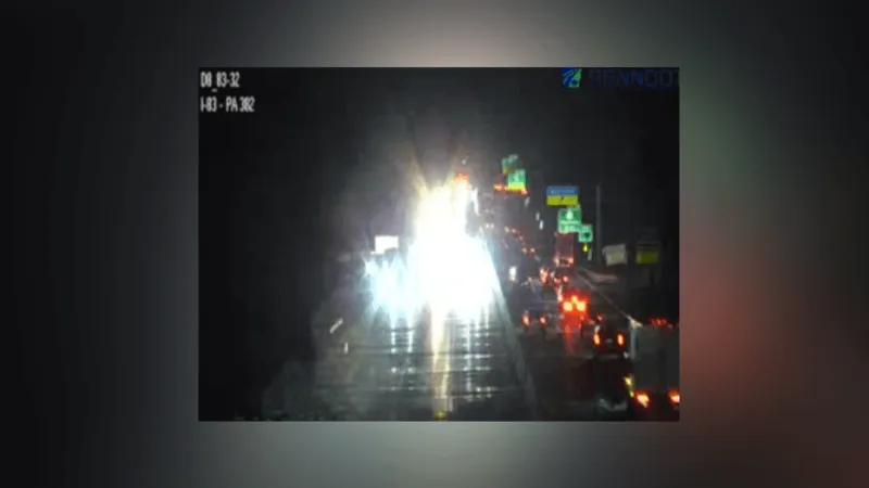 Tanker truck leak causes closure on I-83 in York County: troopers