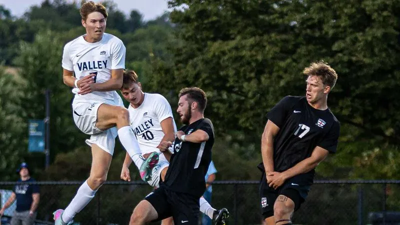 Rapp and Lynch Lead Men's Soccer to Win at Lancaster Bible