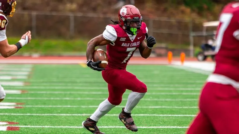 Football falls late at American International