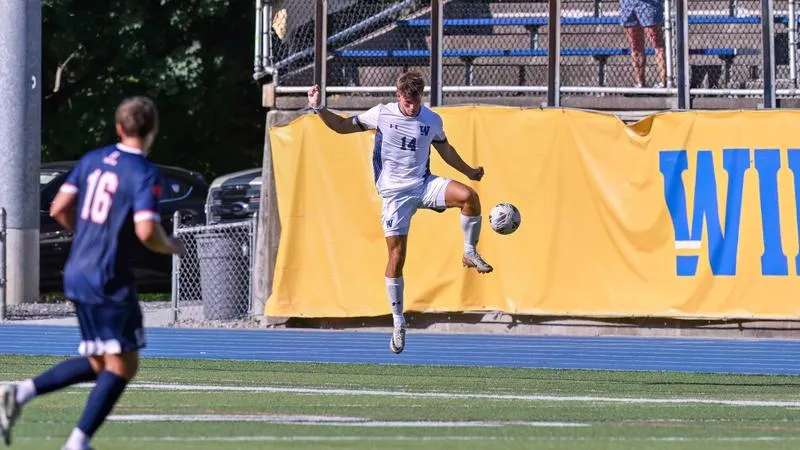 Men's Soccer Nabs First Win of 2026, Knocks off Regent 5-0