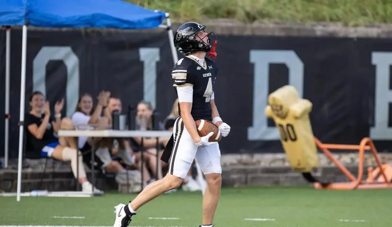 Football's Late Defensive Stand Gives Coach Contenta First Career Victory