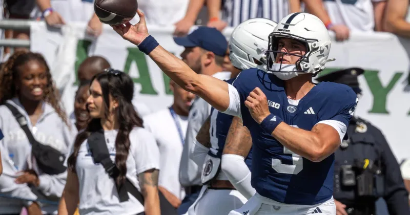 Rocco Becht shines with 4 TDs as No. 18 Penn State beats Marshall