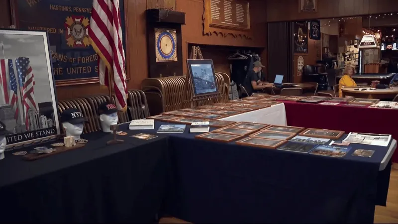 Retired NY police officer brings 9/11 collection to Cambria Co.