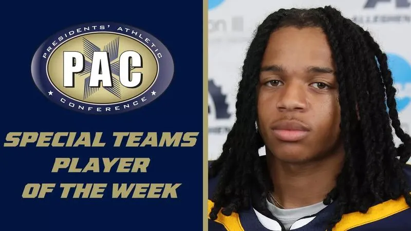 Ratchford Named PAC Special Teams Player of the Week