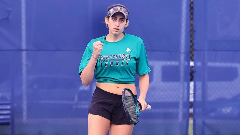 Rogova, Davis, Jacobs Go Unbeaten as Women's Tennis Opens Season at Allegheny Invitational