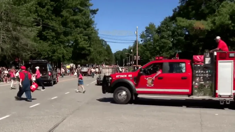 'A big reunion:' Bennetts Valley community honors local responders on Labor Day
