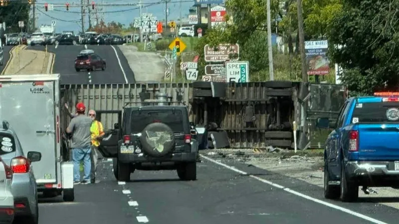 PennDOT calls Rt. 15 'really challenging area' after tractor-trailer crash hurts 12+