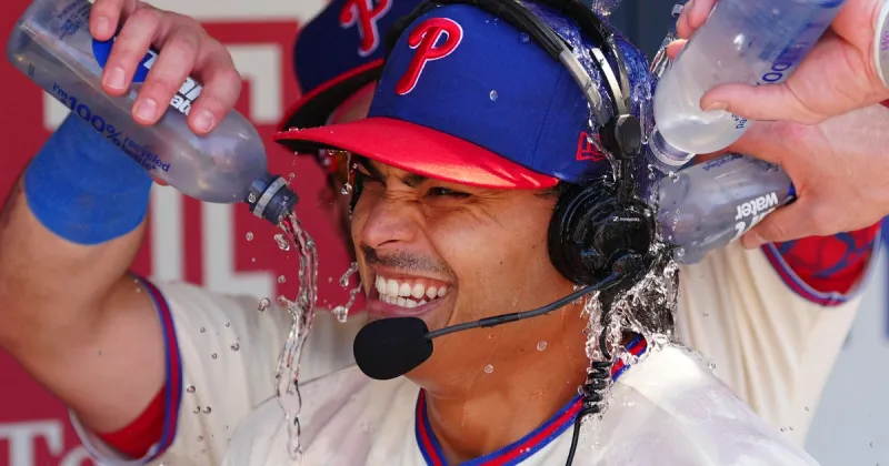 Jess Luzardo strikes out 12 in 1st career shutout; Kyle Schwarber homers in Phillies' win over Braves