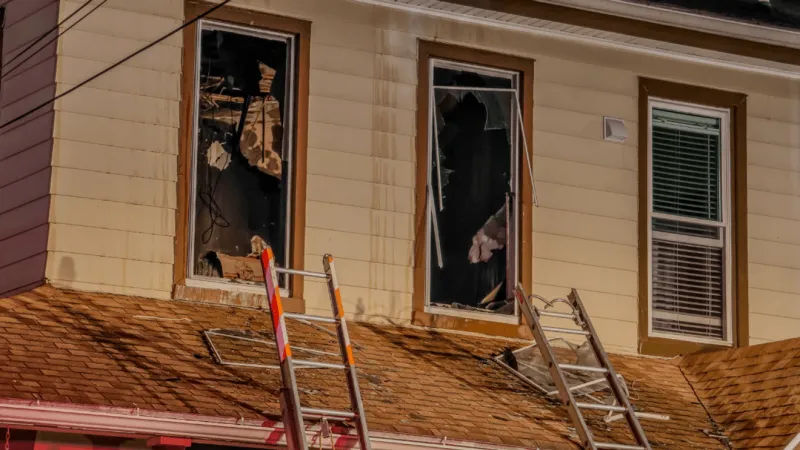 Police investigating reports of armed man on roof next to 'suspicious' Middletown fire
