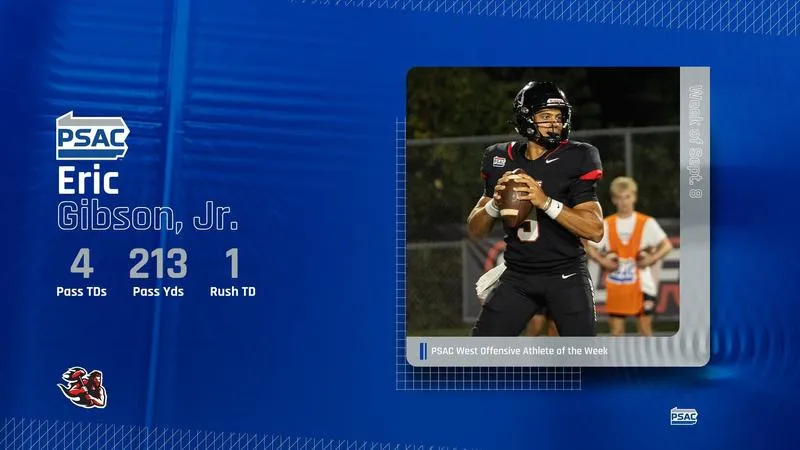 Gibson earns weekly league accolade