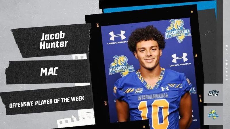 Jacob Hunter Named MAC Offensive Player of the Week