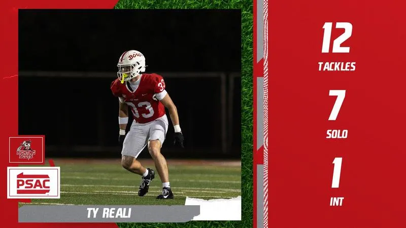 Reali Named PSAC West Defensive Player of the Week