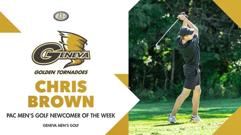Brown Wins Second Straight PAC Weekly Golf Honor