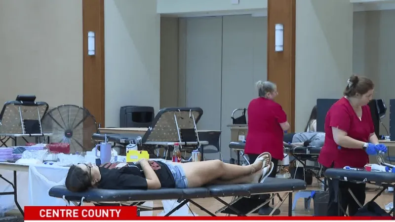 Penn State joins Big Ten 'We Give Blood' drive amid national blood supply crisis