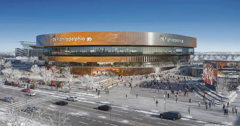 First look at new 76ers, Flyers arena in South Philadelphia unveiled in new renderings