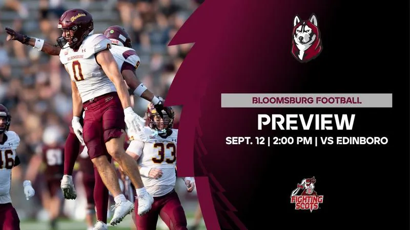 Game Notes - Week 2: Bloomsburg vs Edinboro