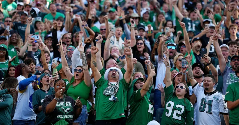Philadelphia fans rank top 5 in Nielsen's NFL fandom index. Here's Eagles fandom by the numbers.