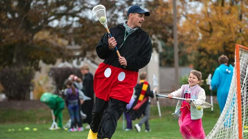 Men's Lacrosse Hosts Little Lakers Learn to Play Series