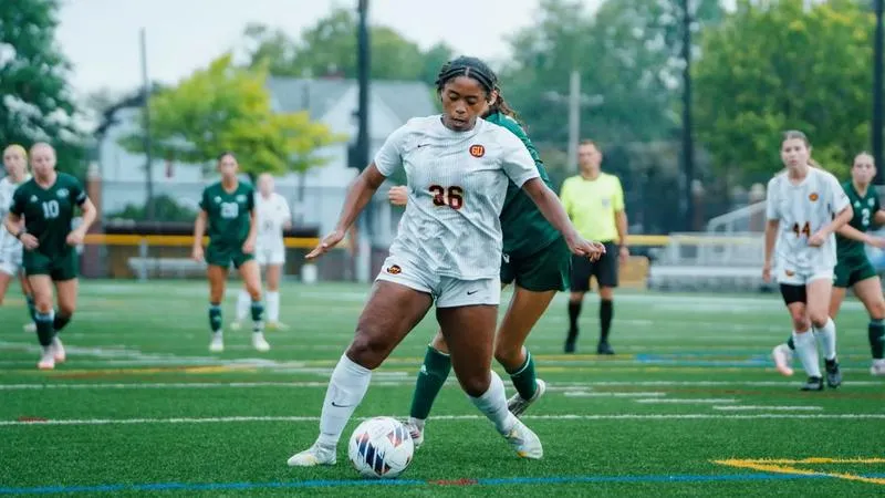 Women's Soccer Battles Slippery Rock to 1-1 Draw