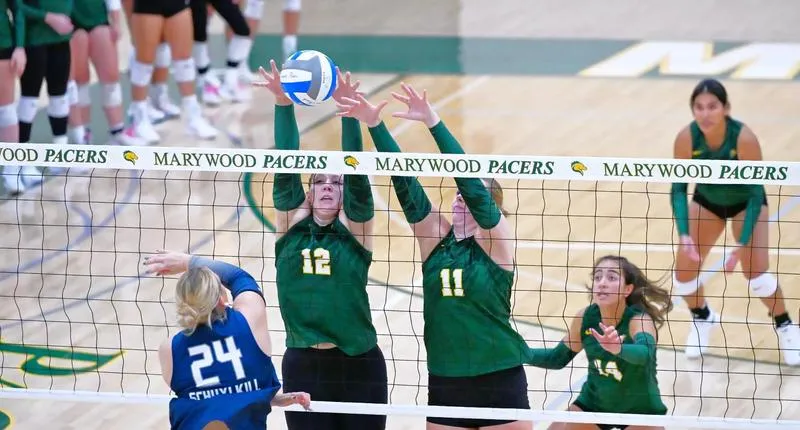 Pacers Rally Past Oneonta in Five-Set Thriller