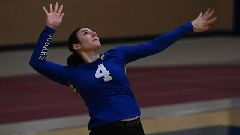 MU Volleyball Rallies Past Widener