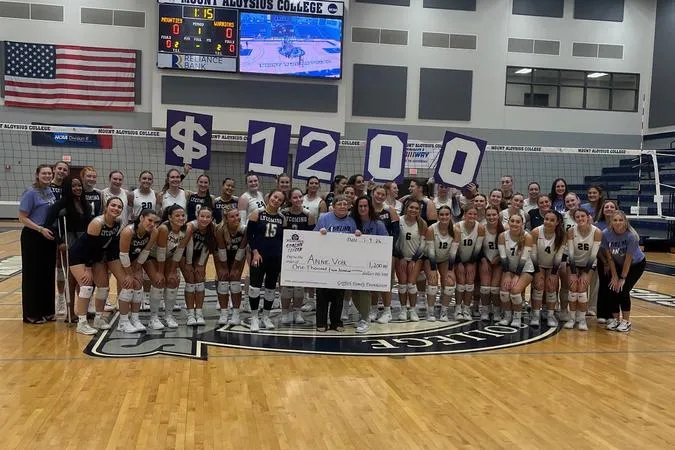 Mounties Sweep Lycoming In The I Can Volleyball Classic; Mackenzie Barr Sets Career High