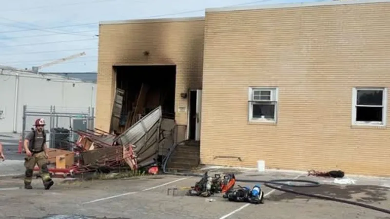 Several crews on scene of fire at Lancaster County business: dispatch