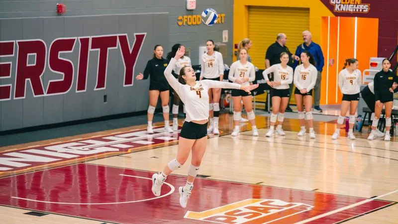 Defense Leads Volleyball to Sweep at Wheeling