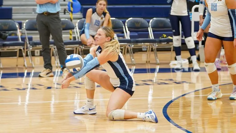 Wilkes Women's Volleyball Remains Undefeated with Hard-Fought Sweep of Lancaster Bible College