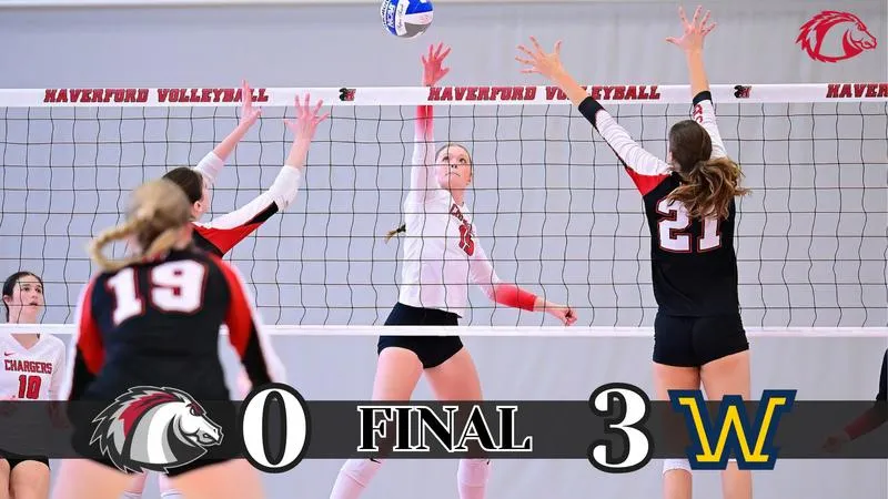 Women's Volleyball Swept at Wilkes