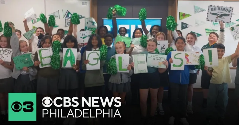 Eagles fever crosses the Atlantic as Scottish classroom prepares for season opener