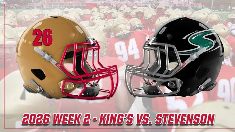 2026 King's College Football Game Notes vs. Stevenson