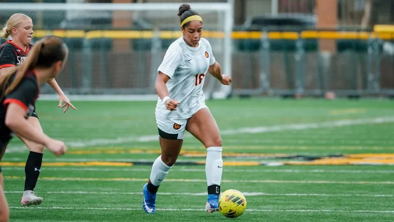 Dixon Matches Career High with Two Goals as Women's Soccer Blanks California (Pa.)