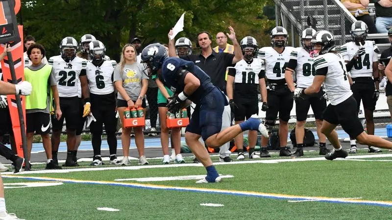 Football Battles Tough in Home Opener Against Delaware Valley