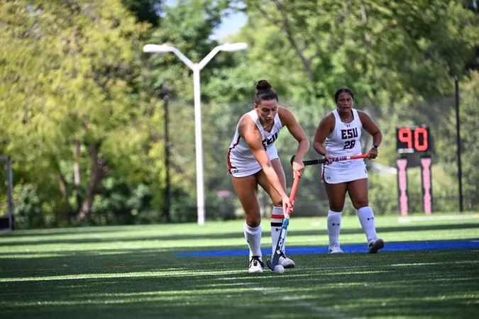 Field Hockey Takes Down Adelphi in First Road Game