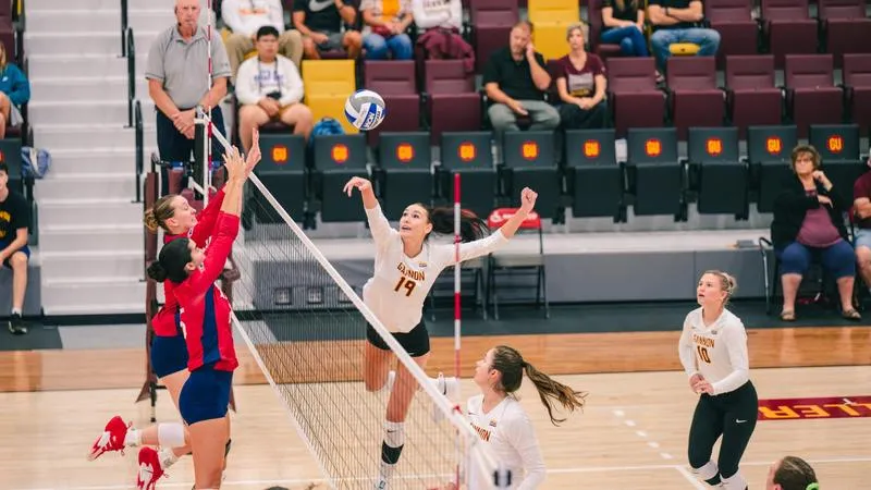 Volleyball Completes Perfect MEC/PSAC Crossover with Pair of Sweeps