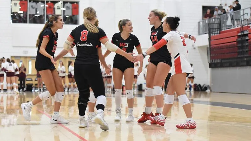 Women's Volleyball: Women's Volleyball Drops Five-Set Decision to Trine Thunder at Pam Briggs Classic