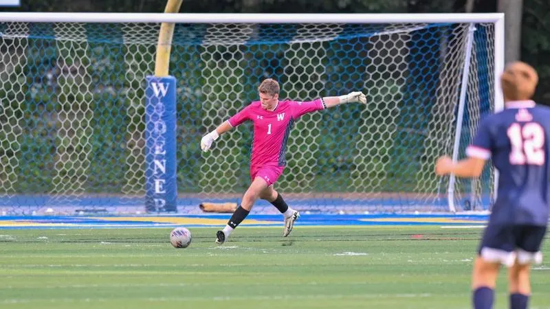 Men's Soccer Blanks Emerson in 2-0 Win