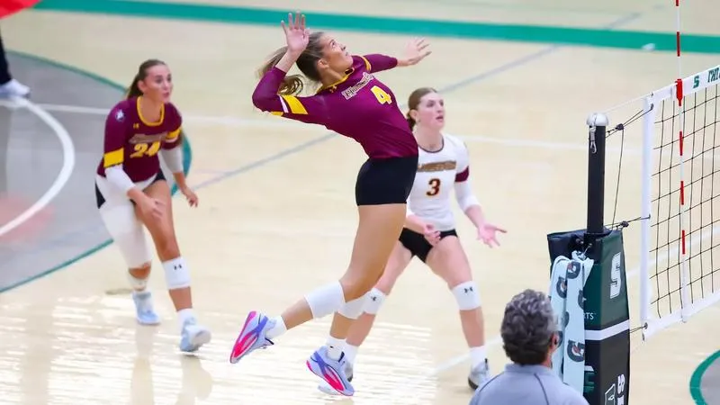 Volleyball Completes Weekend Sweep With Wins Over Frostburg State and Slippery Rock