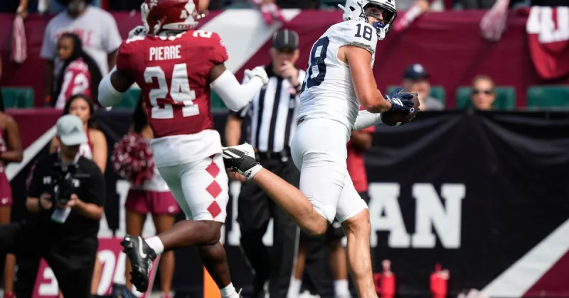 Rocco Becht throws 3 TD passes, Benjamin Brahmer has 2 TDs to lift No. 16 Penn State past Temple