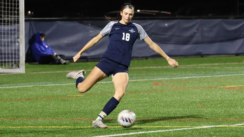 Laster Produces a Hat Trick; Women's Soccer Scores Six Goals Against Gwynned Mercy